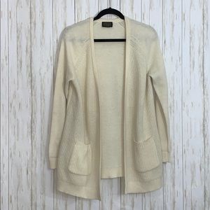 Size L Pendleton Open Front Wool Blend Cardigan